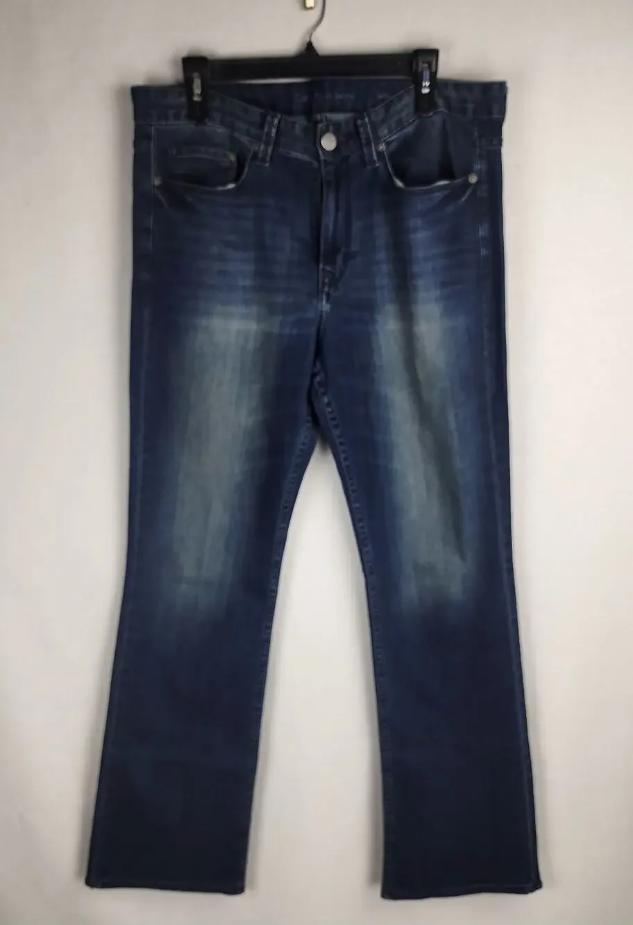 Calvin Klein Jeans Mens 34/34 Boot distressed western cowboy biker Normcore